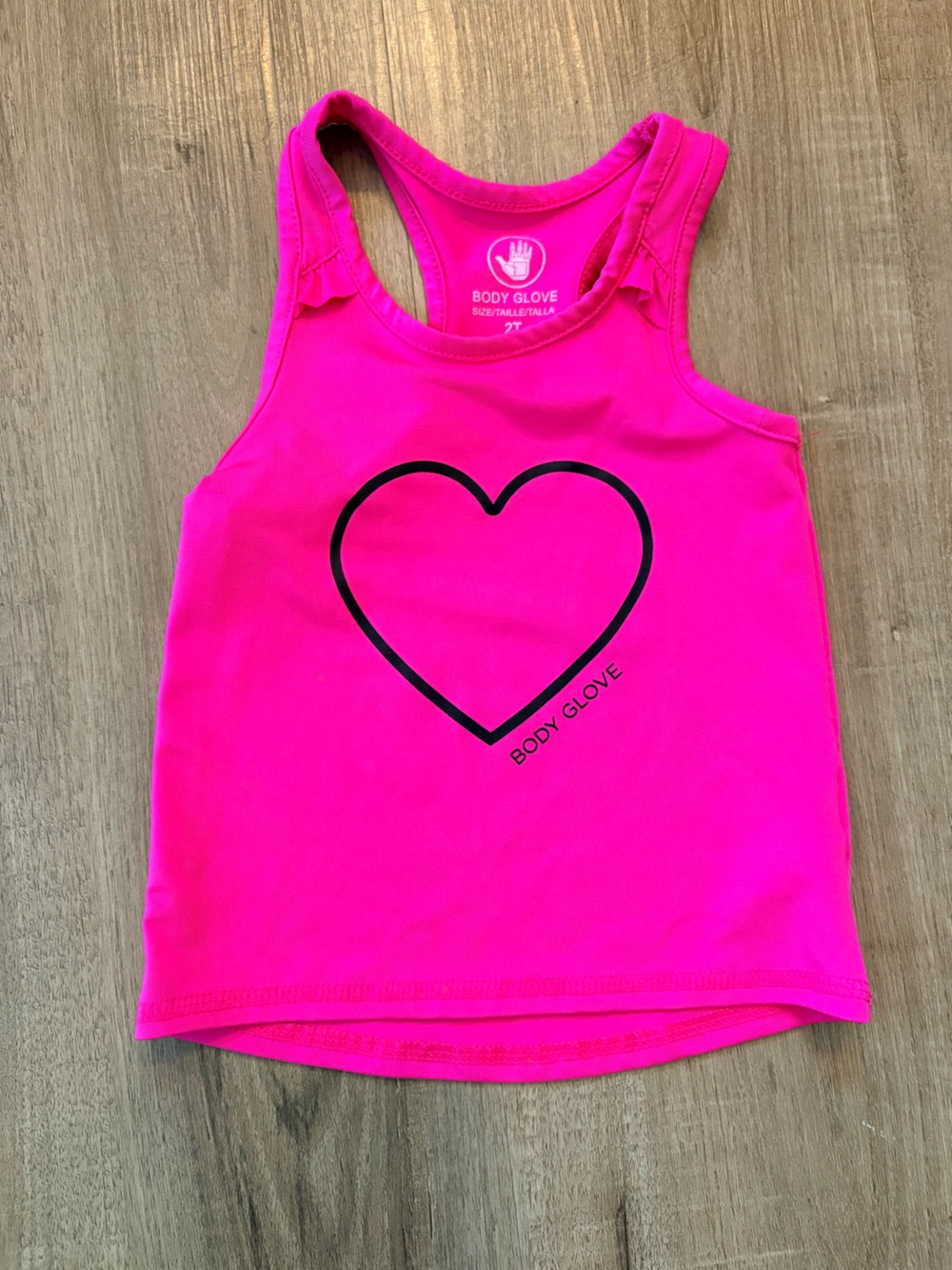 🌺10/$20 Body Glove Girls' Pink Rashguard Tank